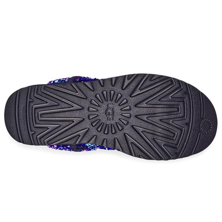 UGG CLASSIC MINI PU Thermal Abrasion Resistant Slip Resistant Short Mid Calf Snow Boots Women's Black Blue Purple 1112515-MDL