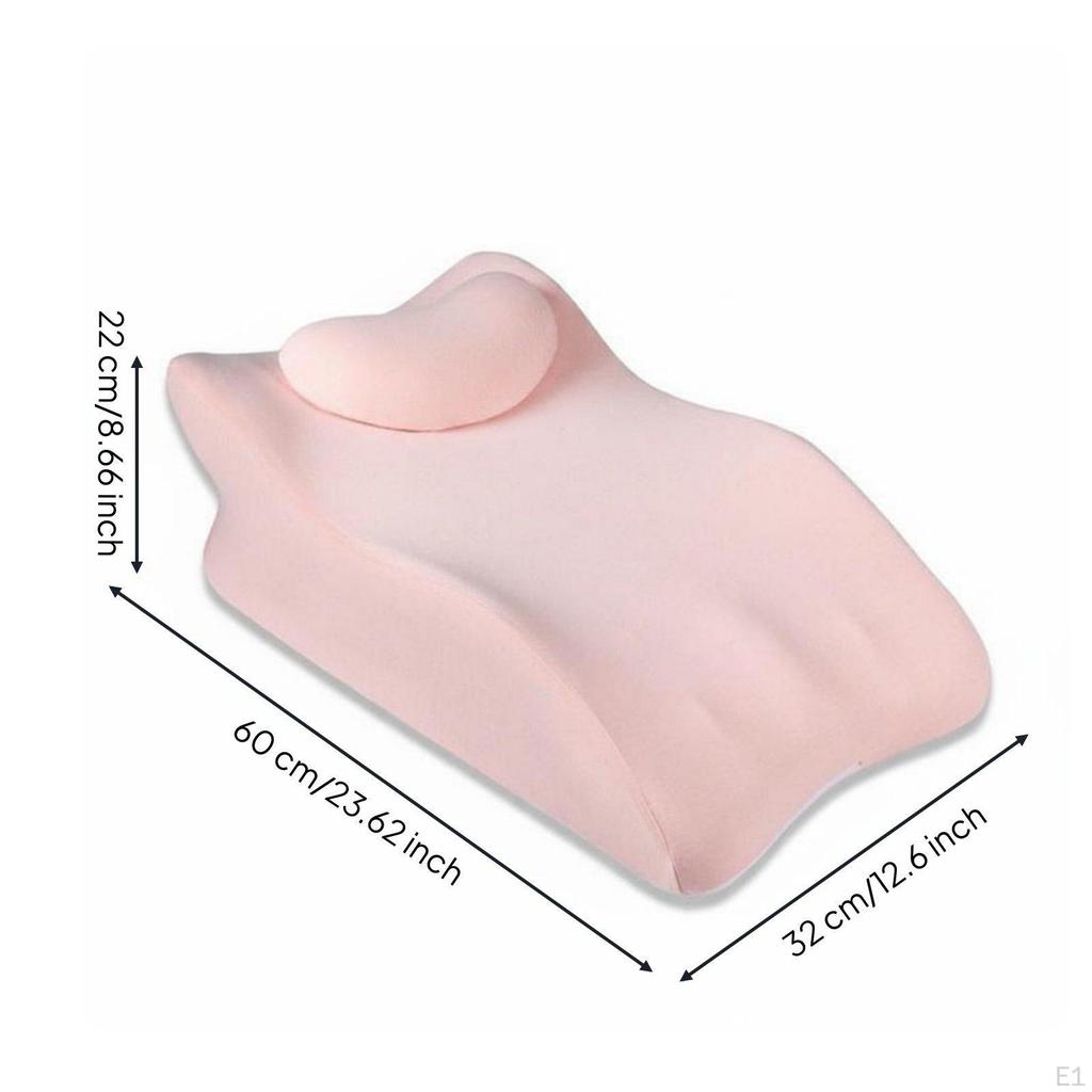 Multifunctional Stomach Support Pillow Face Down Sleeping Cushion Ergonomic Wedge Prone