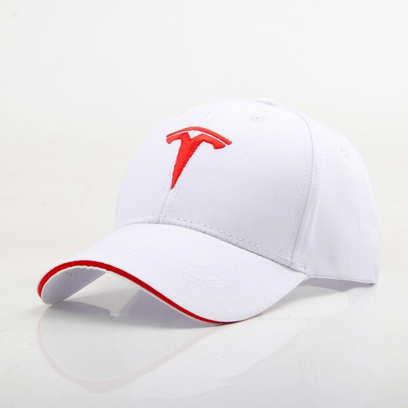 Car Emblem Original Outdoor Sports Hat Embroidery Baseball Caps Sunscreen Hat For Tesla SpaceX Model 3 Highland 2023 Model S Mod