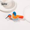 Bird Shaped Clip Colorful Hair Claw Strong Hold Non Slip Parrot Sparrow Design Clips Hummingbird Shape Clamp Accessories for Women Girls Lightweight