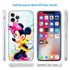 Mickey Minnie Mouse Transparent Phone Case for Motorola Moto G10 G20 G30 G31 G32 G34 G35 G41 G42 G50 G51 G52 G55 G60 G60S
