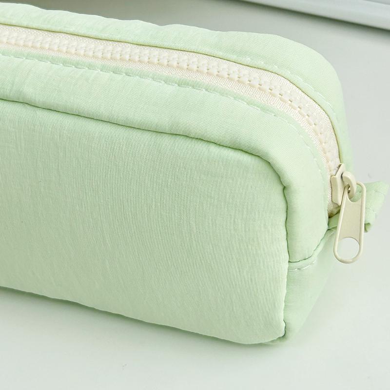 Astuccio Minimalista Grande Capacità Monocolore Borsa Morbida per Cancelleria per Bambini Materiale Scolastico Regalo di Compleanno