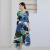 Plara Women S Luxury Wide pleatS dreSS