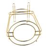 Metal Tea Cup and Saucer Holder Rack with Water Drainage System for Home and Restaurant Kitchen Cup Organization