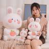 Fruit Rabbit Plush Doll Pillow Soft Stuffed Animal Hug Toy Kids Gift Decorate