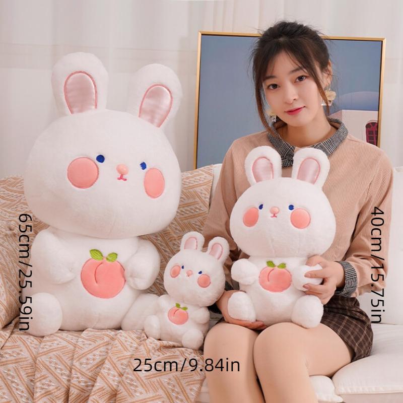 Fruit Rabbit Plush Doll Pillow Soft Stuffed Animal Hug Toy Kids Gift Decorate