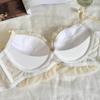 Intimo da Donna Dolce Floreale con Fiocco e Laccetti Raccoglitore sul Seno per Primavera ed Estate