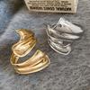 Metal Zinc Zinc Alloy Wide Opening Bangle Opening Arm Ring Retro Hand Ring  Party Decoration