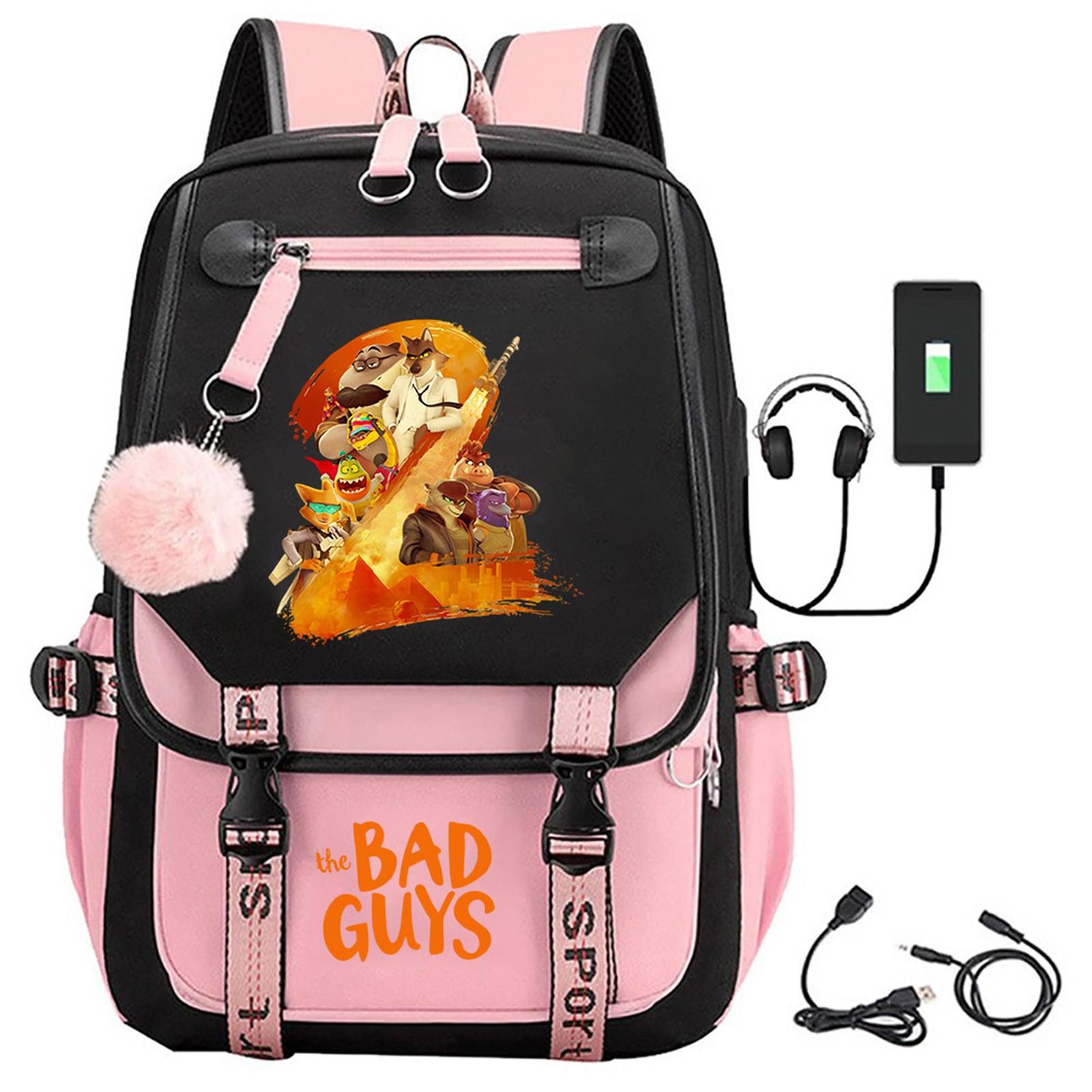 

Printed Backpack For Students One Size
