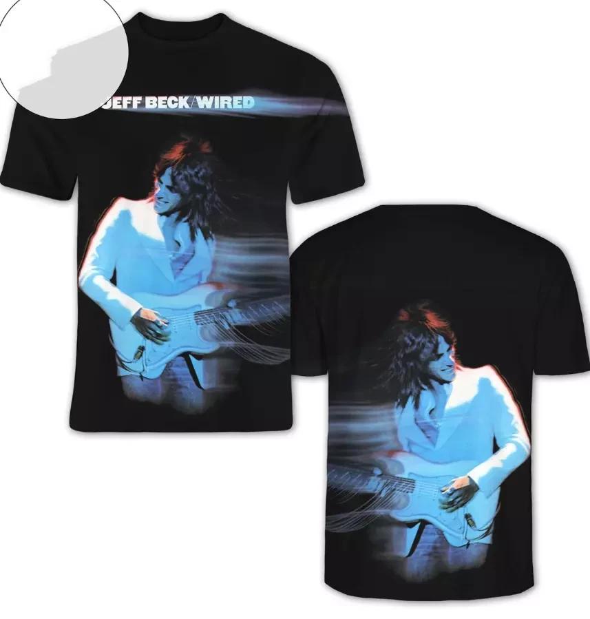 Jeff Beck Wired Album Cover AOP 3D T-shirt B0866 XXXL