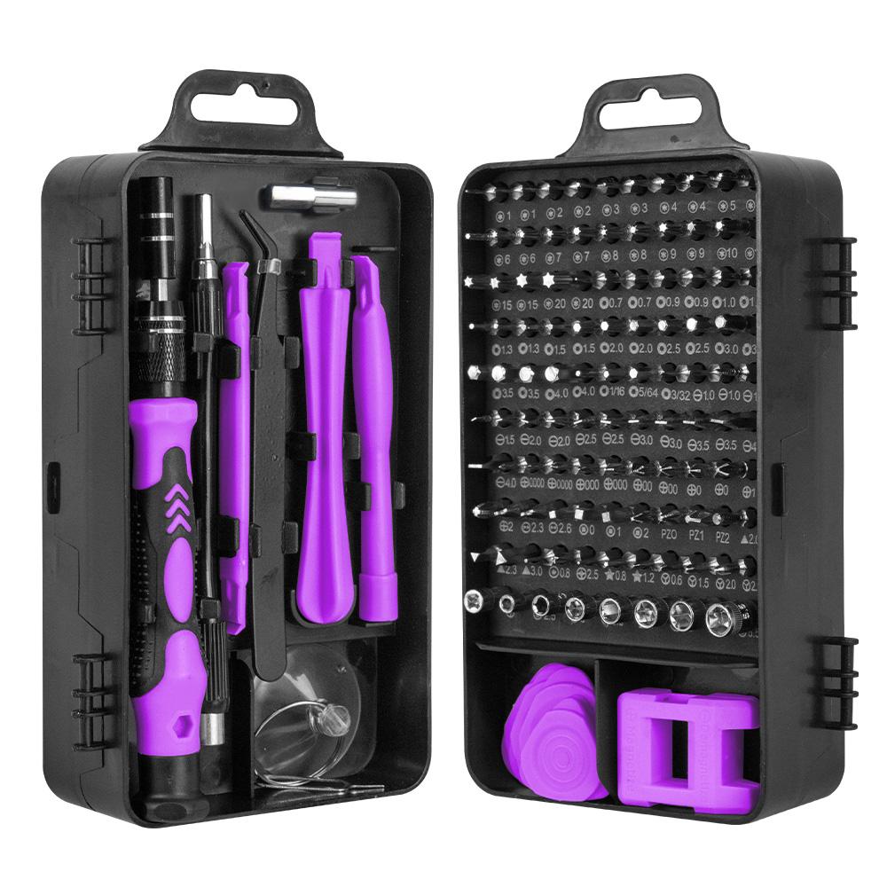 115 in 1 Mini Magnetic Precision Screwdriver Set Repair Tool Kit for Computer Laptop Cell Phone PC MacBook Household Repair Tool