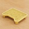Cat Litter Tray with Grid Box Step Sand Control for Cats