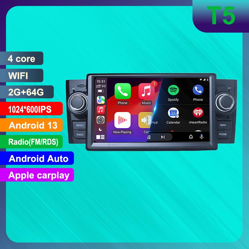 Fiat Grande Punto/Linea Car Navigation Camera with Android & CarPlay Support
