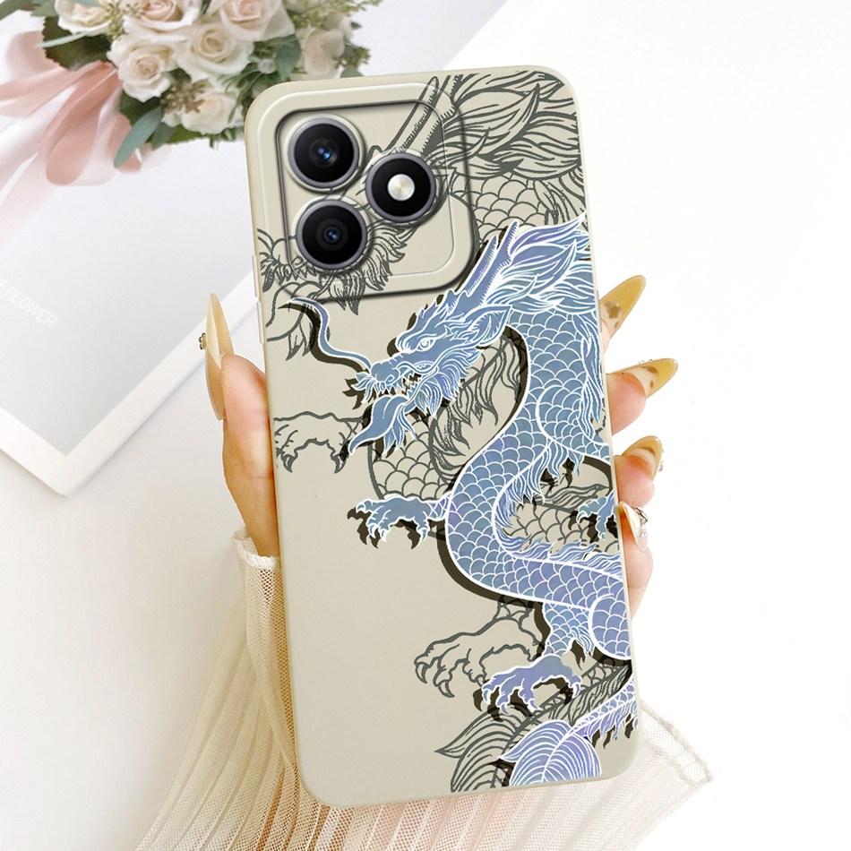 For Honor X8d 2026 Fashion Dusk Beach Painting Phone Case For HonorX8d X 8D 4G Soft Silicone Covers Bumpers