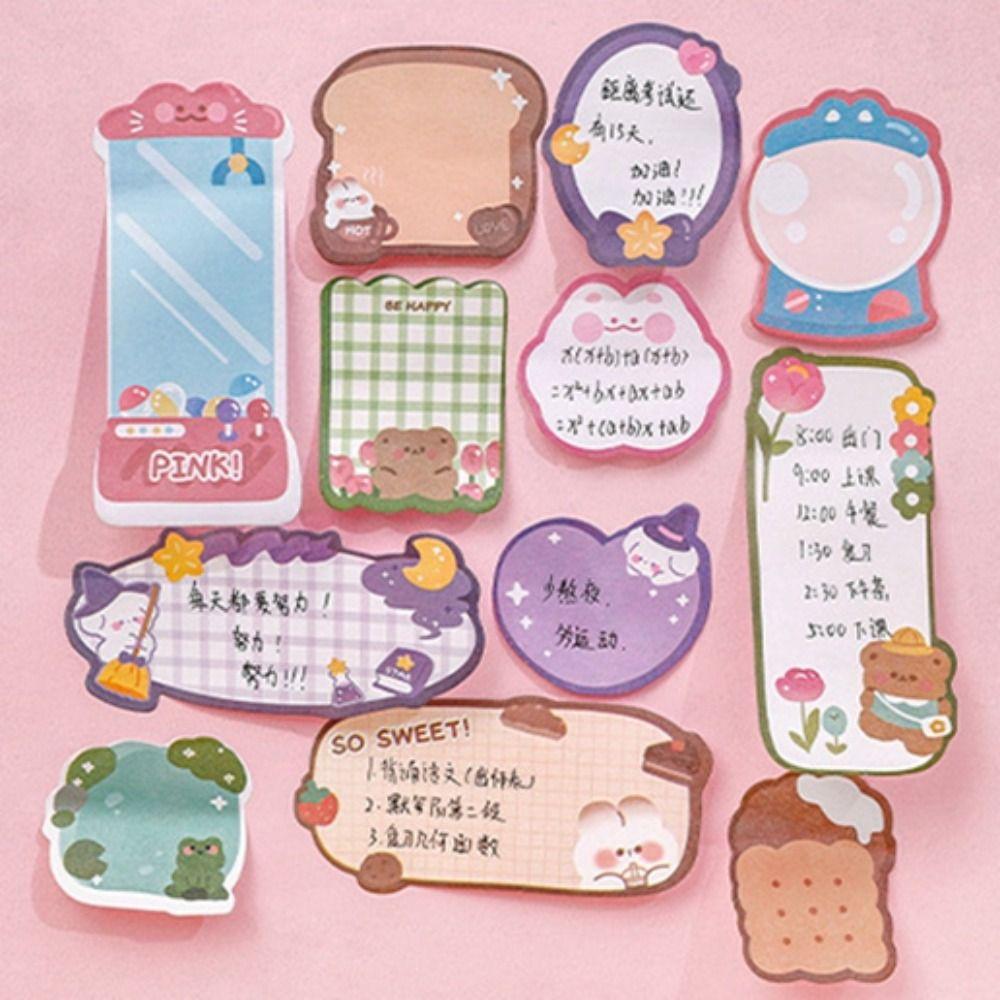 Rabbit Bear Sticky Notes Cartoon Rabbit Sticky Notes Cartoon Sticky Notes  Students