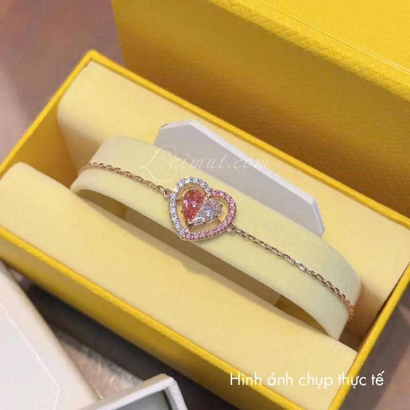 Swarovski L c Tay Ch nh H ng Gema Bracelet 5653012