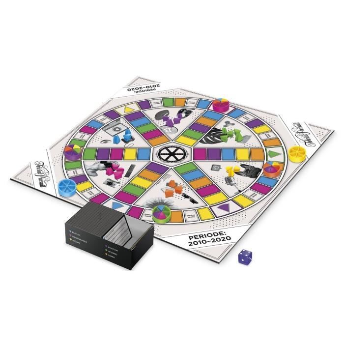 Trivial pursuit - décennie : 2010 -2020 - jeu de plateau pour adultes et ados - version francaise - dès 16 ans