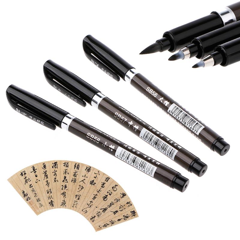 Chinese Japanese Calligraphy Brush Ink Pen Writing Drawing Tool Craft 1