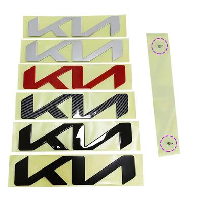 23CM ABS Car Front Hood Emblem Rear Trunk Badge Sticker for K5 Stonic Sportage Ceed Cerato Optima Picanto Rio Soul Sorento