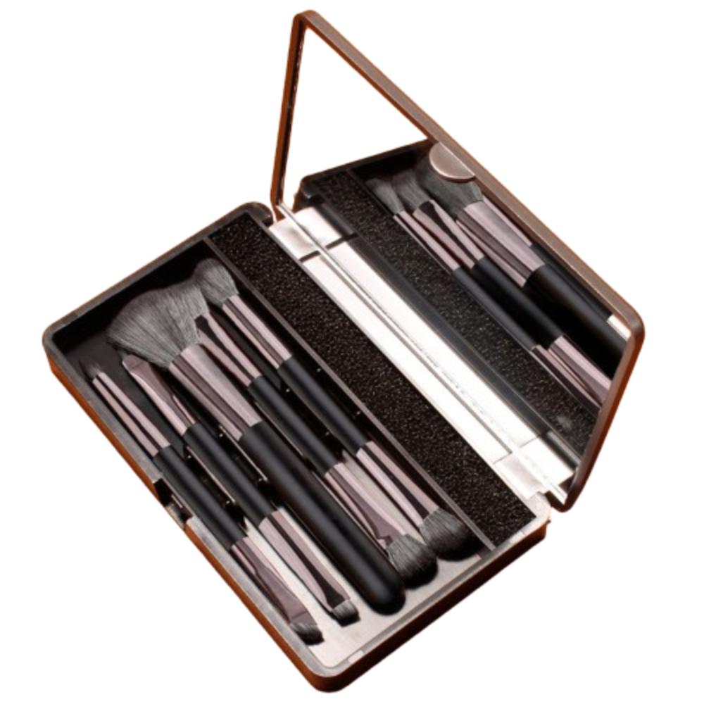 Eyebrow Pencil Eyeshadow Brushes Set Eyeliner Brushes Cosmetic Brush Kit  on-the-go Touch-ups