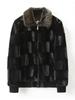 Men's Golden Mink Faux Fur Winter Coat