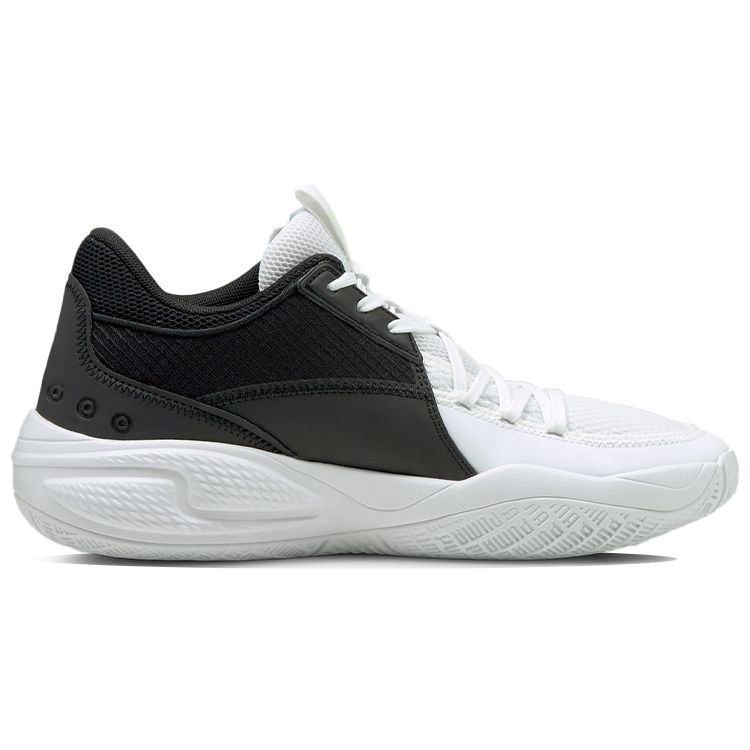 Puma Court Rider I White Green Glare Unisex Sneakers 195634-07