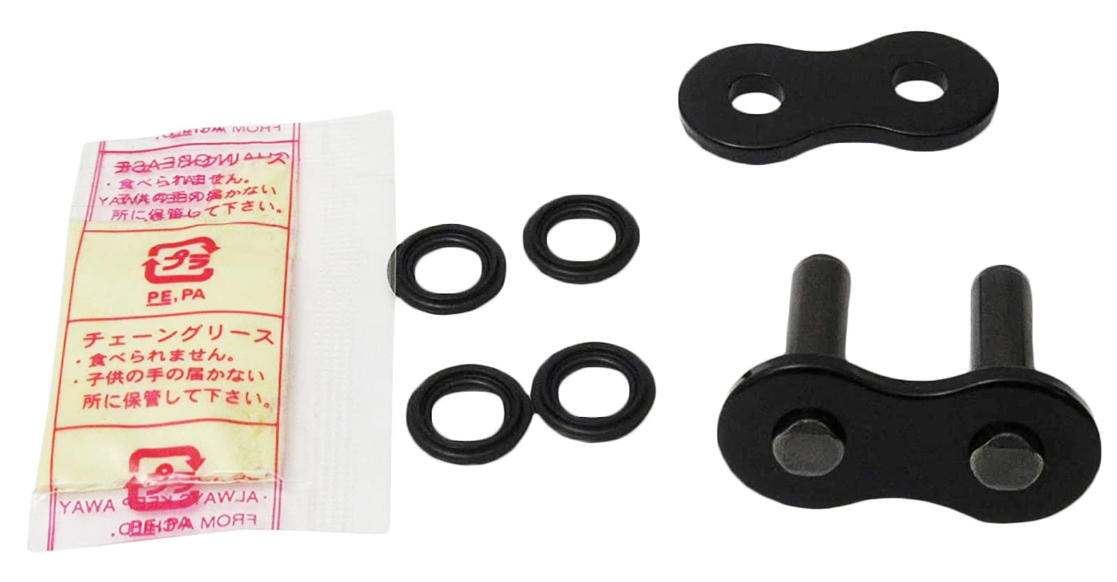 

D.I.D 520ZVM-X-ZJ BK & BK Caulking Joint (Black)