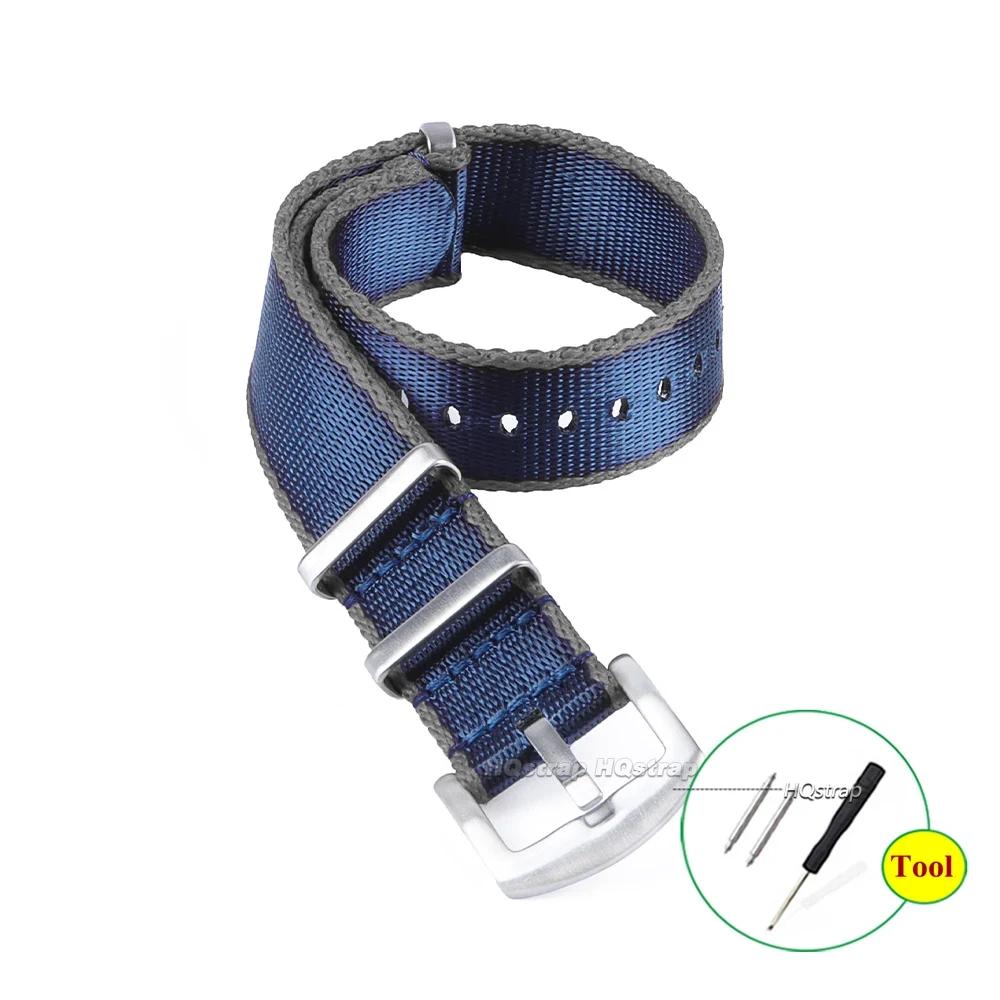 

Premium-grade Nylon Strap 18mm 20mm 22mm Braided Canvas Watch Band Men Women Soft Sport Military Bracelet Accessories 18mm