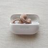 ambie sound earcuffs Starter Set main unit x interchangeable true wireless Bluetooth with AM-TW02 (WHITE Latte) Open-ear, easy-to-listen-to, covers,