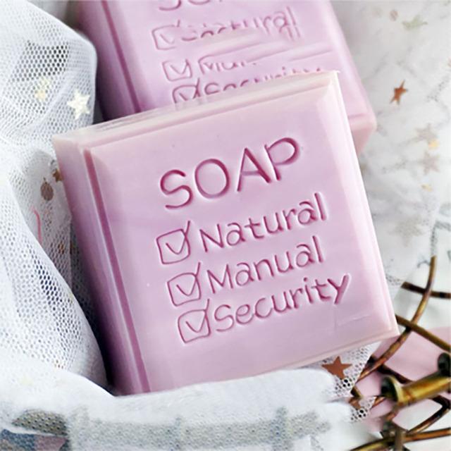 Molde Carimbo Personalizado para Sabão, Selo de Vedação para DIY, Suprimentos para Fazer Sabão Artesanal, Kits de Ferramentas, Série de Flores Letras Inglesas