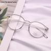Customized Prescription Blue Light Blocking TR90 Oval Glasses for Women with Small Faces
