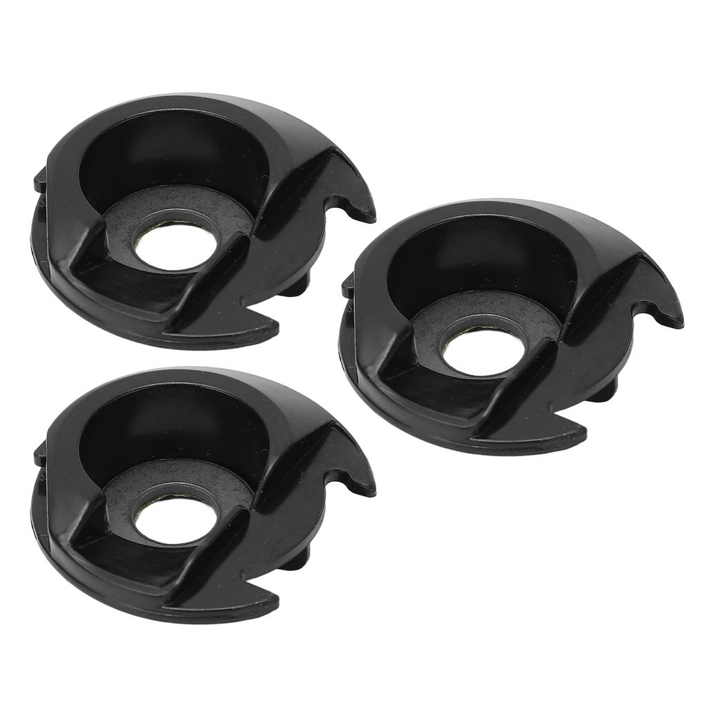 3Pcs Sewing Machine Bobbin Case Wear Resistant Bright Black Bobbin Case Holder for 505A508700