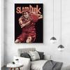 Plakát a tisky Anime Slam Dunk Japonsko Film Malba na plátně Hrát basketbal Nástěnný obraz pro chlapce Dětský pokoj Domácí dekorace