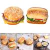 Children\'s Toy Burger Model Realistic Refrigerator Magnet