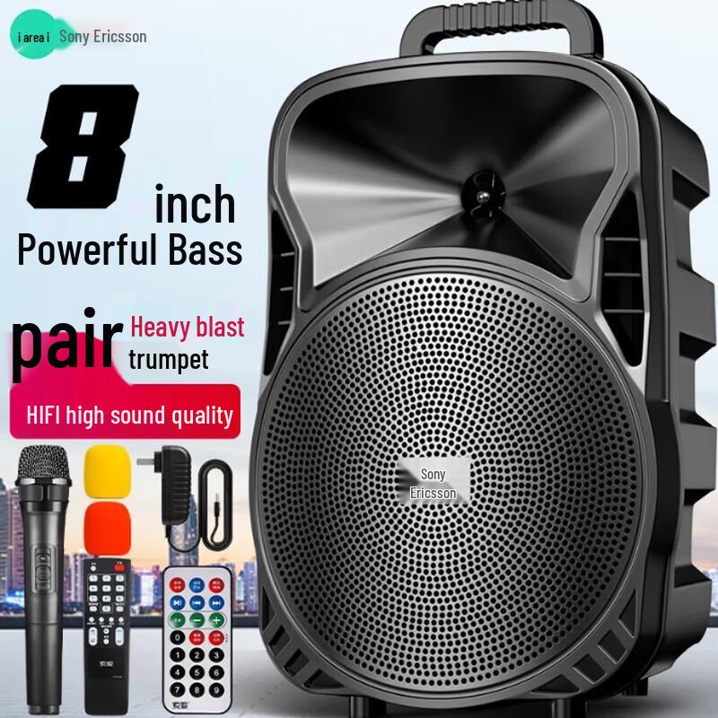 Soaiy ST-809WM Portable Karaoke Speaker