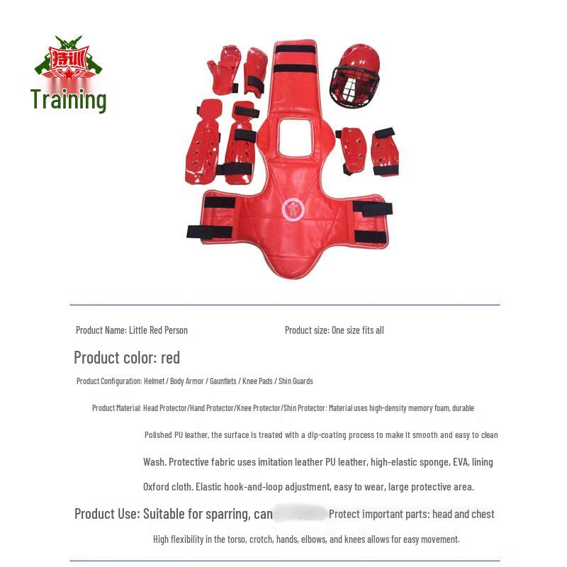 Red Man Training Protective Gear