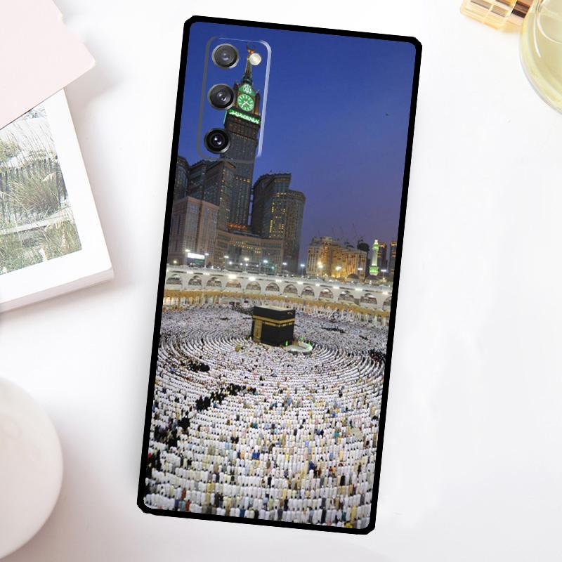 Holy Mosque Makkah Case For Samsung Galaxy S24 S23 S22 Ultra S21 S20 FE Note 10 Plus Note 20 S8 S9 S10 Cover