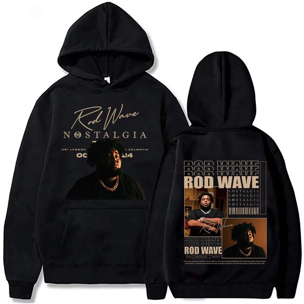 Rod Wave Tour Fashion Casual Printed Hoodies Men's and Women's Pullover Tops Hoodies