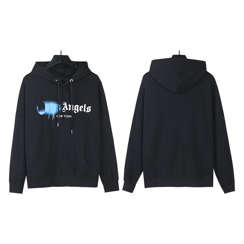 2024 Unisex Autumn/Winter Palm Angel Letter Print Pullover Hoodie