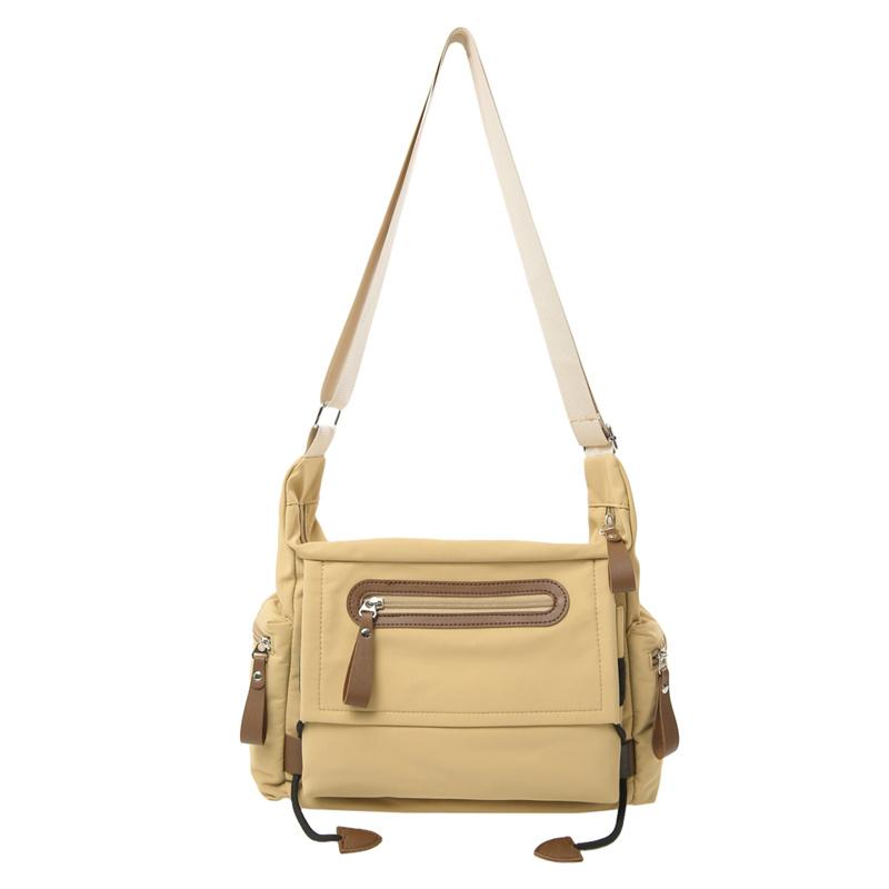Herren Umhängetasche mit großem Fassungsvermögen Student Messenger Bag