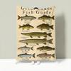 Vintagefreshwaterfishchart Throw Lightweight 240G Flannel Blanket Soft Skin-Friendly For Summer Cooling