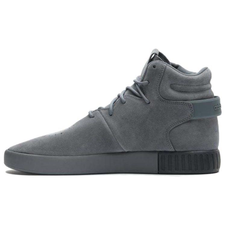 

Adidas Кроссовки унисекс Tubular Invader Onix серо-черные S81796 45⅓