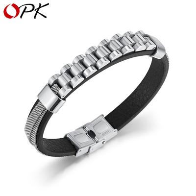 Stainless Steel Gift Retro Multi-layer Bracelet Man