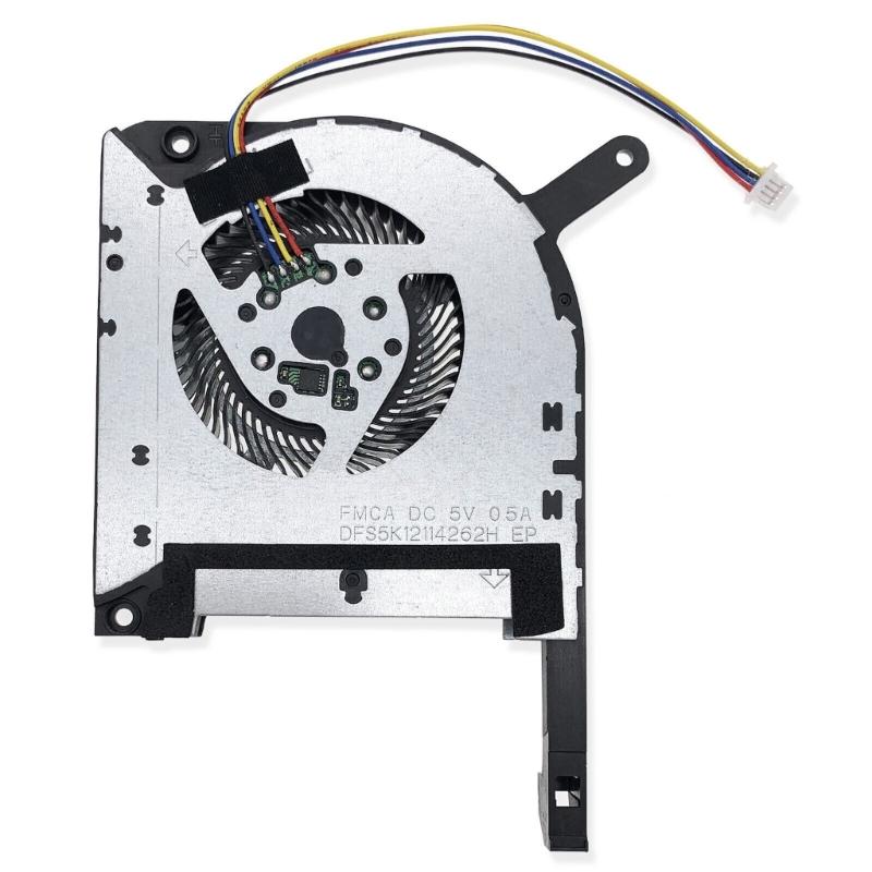 CPU GPU Cooling Fan Notebook Cooling Metal Heat Dissipation Fan for FX506 FX95D FX505GM FX86 FX505 Laptop Notebook
