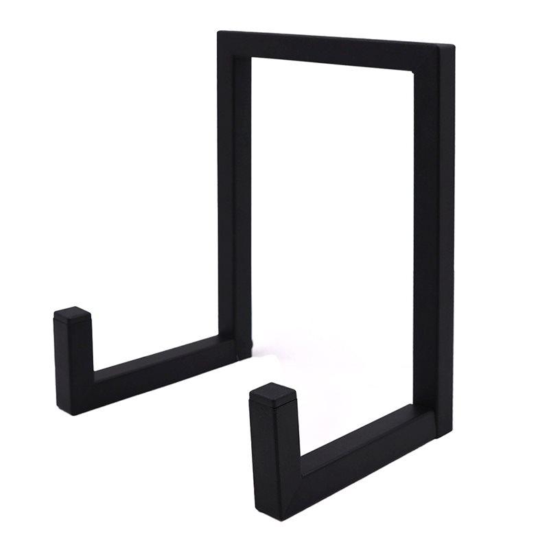 Retro Style Metal Vinyl Record Holder-Tabletop Storage Organizer For LP Display Small Vinyl Record Stands чёрный 3630₽