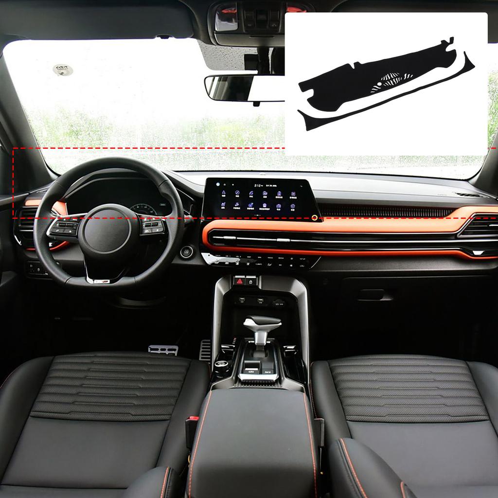 Sun Protector Dashboard Mat Dash Cover Dashmat Pad For Kia Sportage -2025