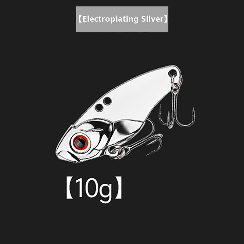 1Pcs 3.5-15G Metal Spinner Fishing Bait Vib Spoon Fishing Lure Crankbait Bass Artificial Hard Baits Cicada Vib Fishing Tackle