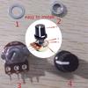 5 teile/satz 3 Terminal Linear Taper Dreh Potentiometer B10K Potentiometer Widerstand 1K 2K 5K 10K 20K 50K 100K