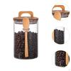 Airtight Glass Canister Set for Kitchen Storage