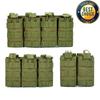 1000D Tactical Magazine Pouch Double/Triple/Quadruple Mag Pouch Airsoft Ak 7.62/5.56mm M4 Ar Rifle Hunting Accessories